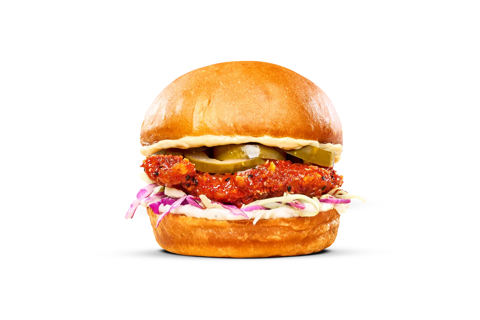 Hot chicken burger