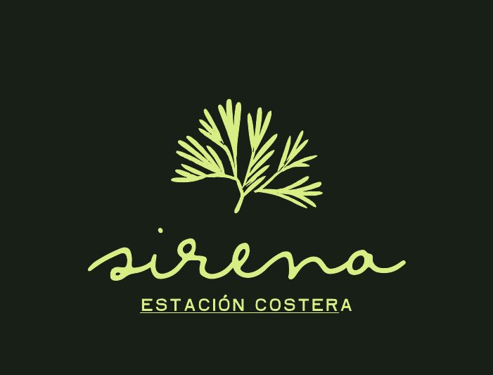 Logotipo de Sirena, estación costera